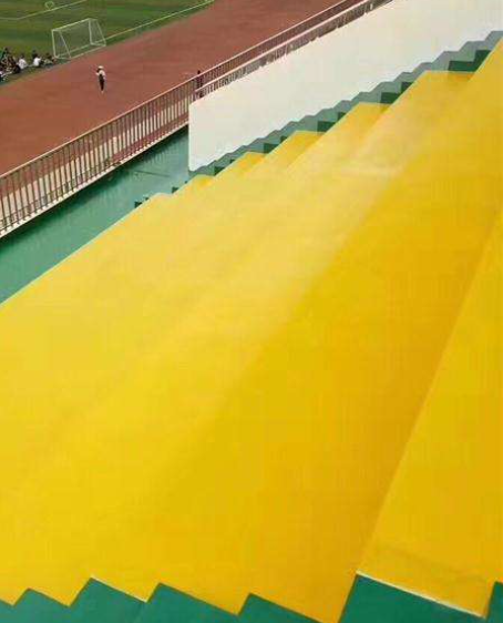 石屏球场台阶翻新修补改造